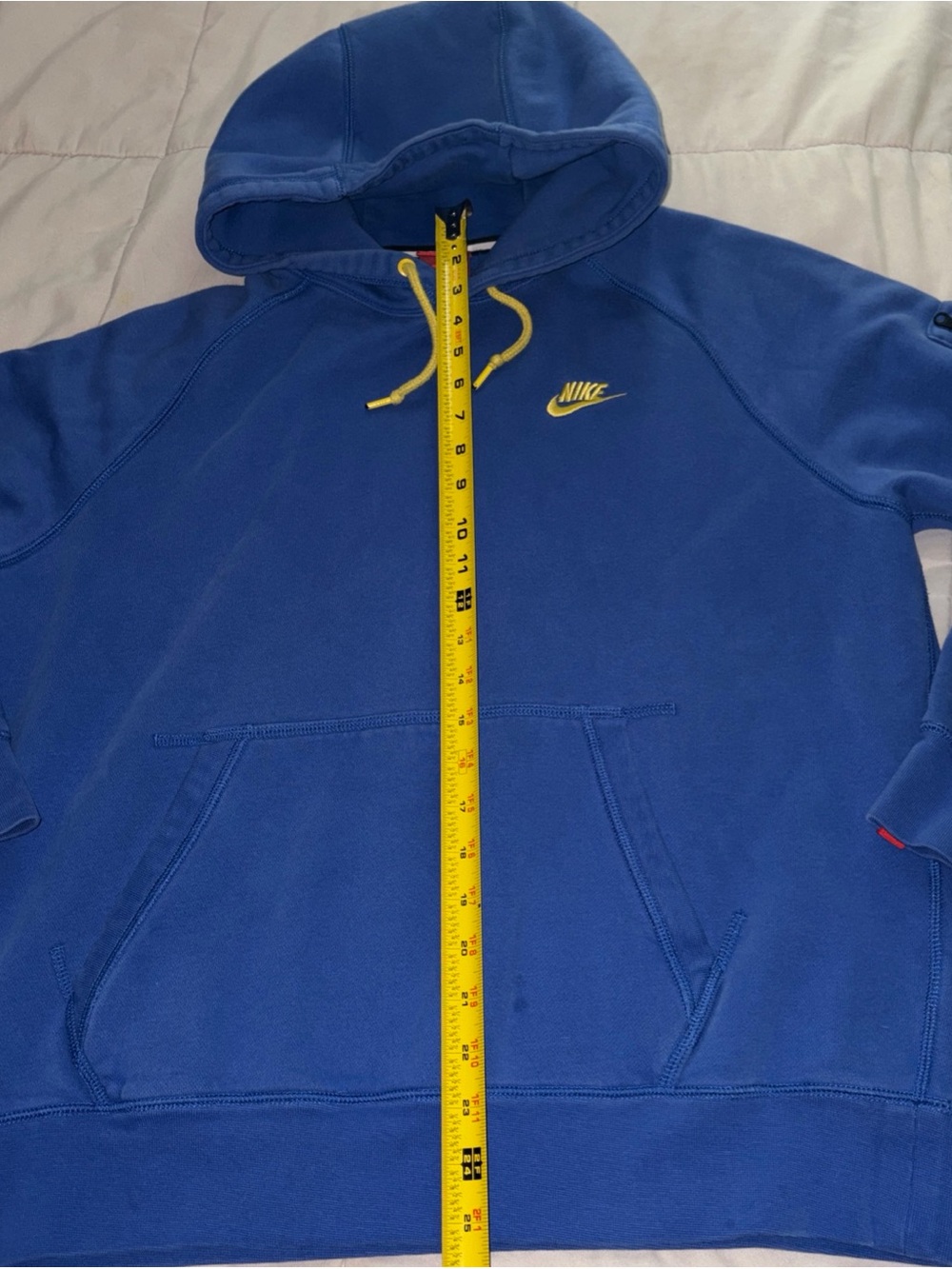 Nike Hoodie Sweater Swoosh Check Size Large 2014 Edition Men's Black